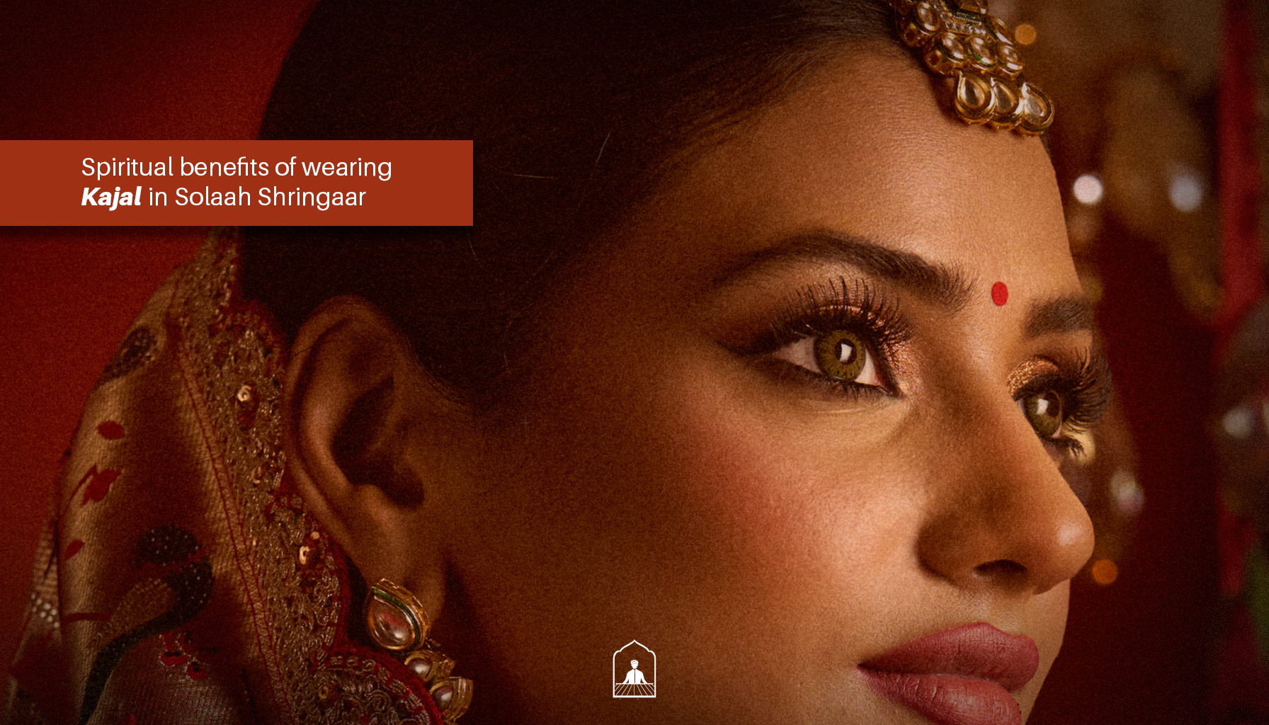spiritual significance of wearing kajal in solaah shringaar